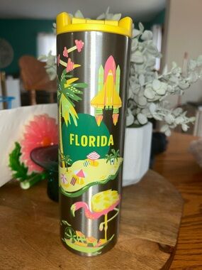 Starbucks Discovery Series Florida Stainless Travel Tumbler - NEW - 16oz
